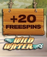 Läs om hur du som ny kund får free spins på Wild Water