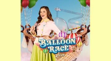 Balloon Race spel från Evolution