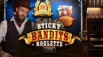 Sticky Bandits Roulette live